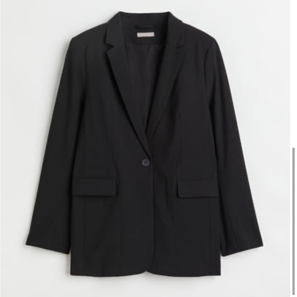 H&M Black Blazer/ “Single Breasted Jacket”